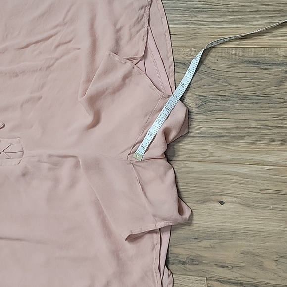 Torrid Peach Lace-Up Crepe Shorts - Picture 7 of 12